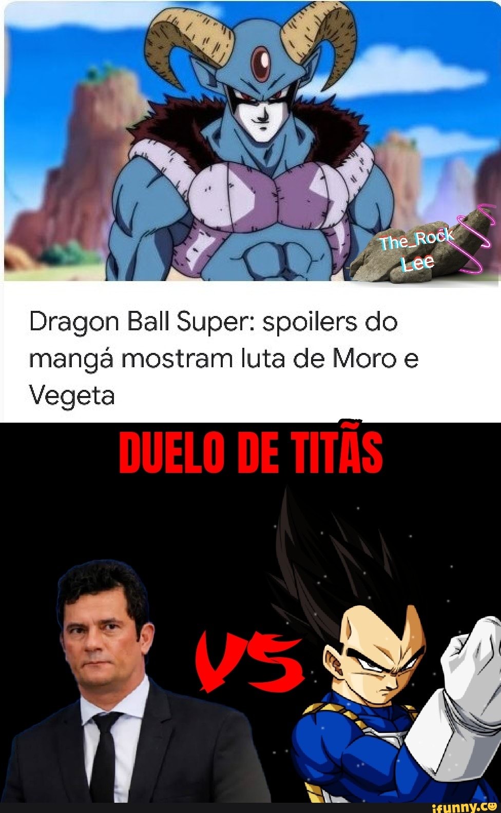 Dragon Ball Super: spoilers do mangá mostram luta de Moro e Vegeta - iFunny  Brazil