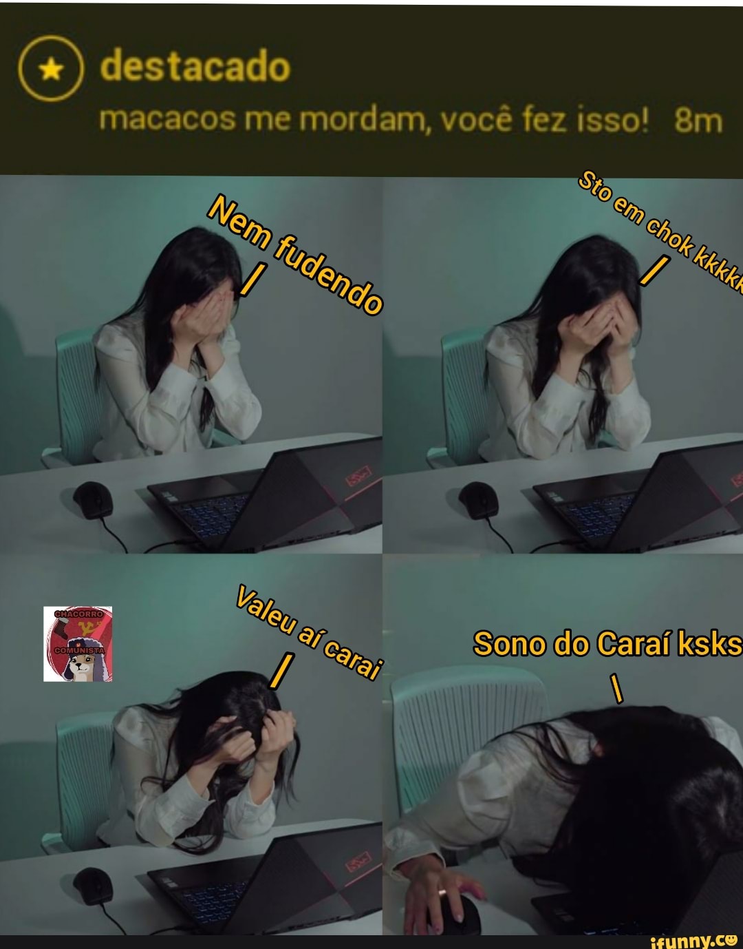 O) destacado
macacos me mordam, você fez isso! 8m