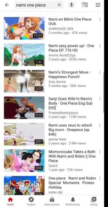 Nami One Piece X Nami En Bikini One Piece Shirohige Orx 2manths Ago Views Nami Sexy Power Up One Piece Ep 776 Hd Anime Worldclips 2 Years Ago 323k Views Nami S