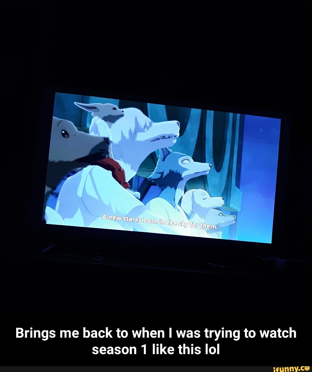 Brings me back to when I was trying to watch season 1 like this lol ...