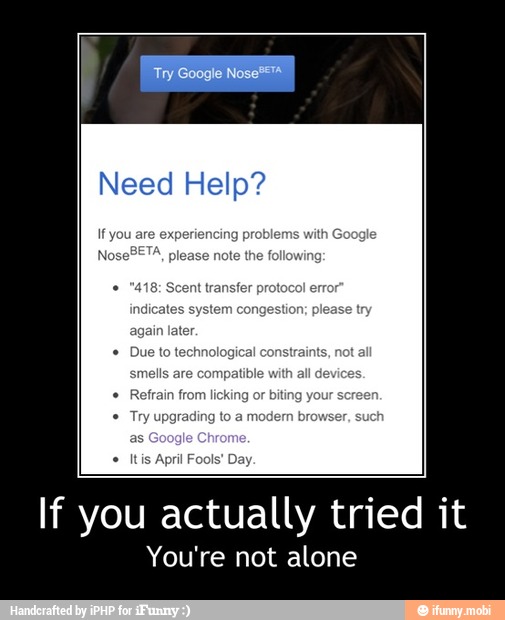Need Help?
If you
actually tried it
You're not alone - If you actually tried it
You're not alone