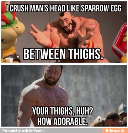 IICRUSH MAN;S HEAD LIKE'SPARROW EGG