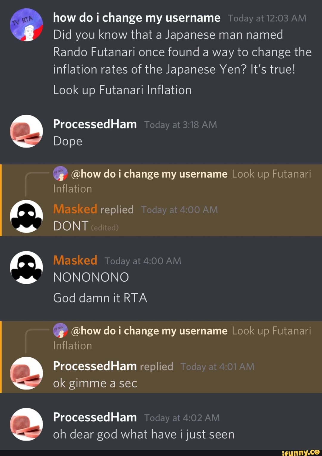 How Do Change My Username Loday Am Did You Know That A Japanese Man Named Rando