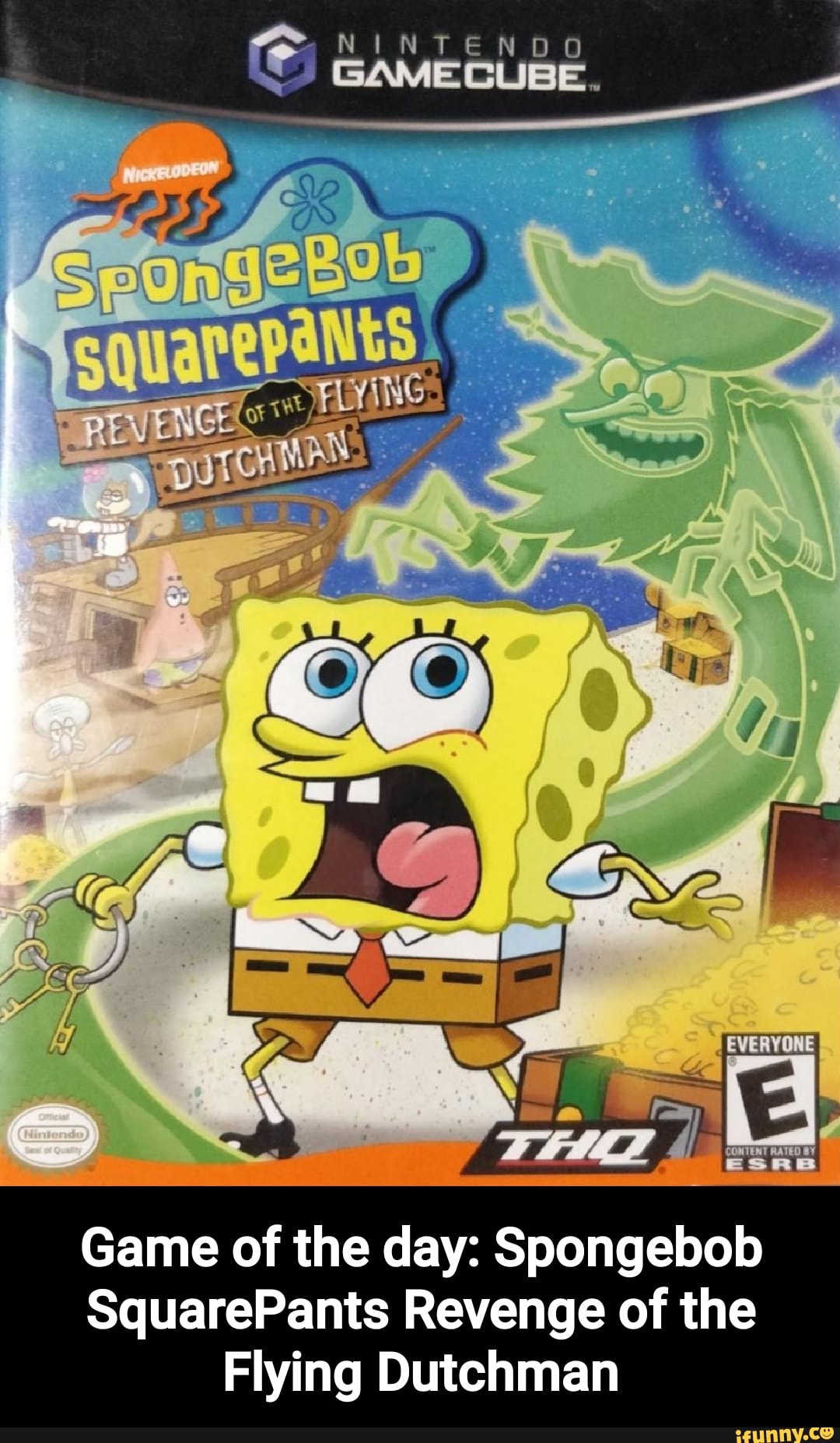 NINTENDO GAMECUBE. AS ESRB Game of the day: Spongebob SquarePants ...