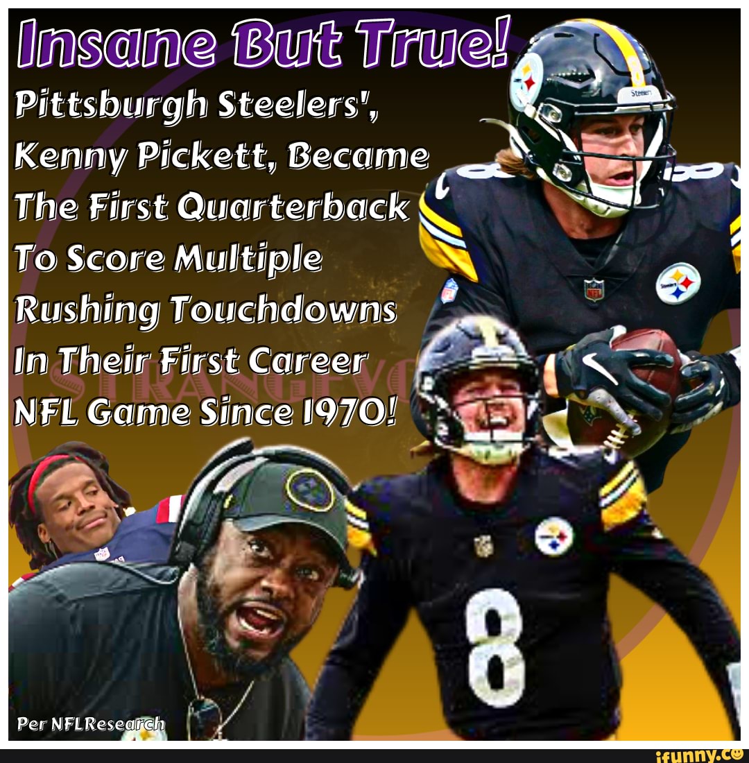 Insane But True! Pittsburgh Steelers', Kenny Pickett, Became The First ...