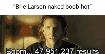 "Brie Larson naked boob hot" - iFunny