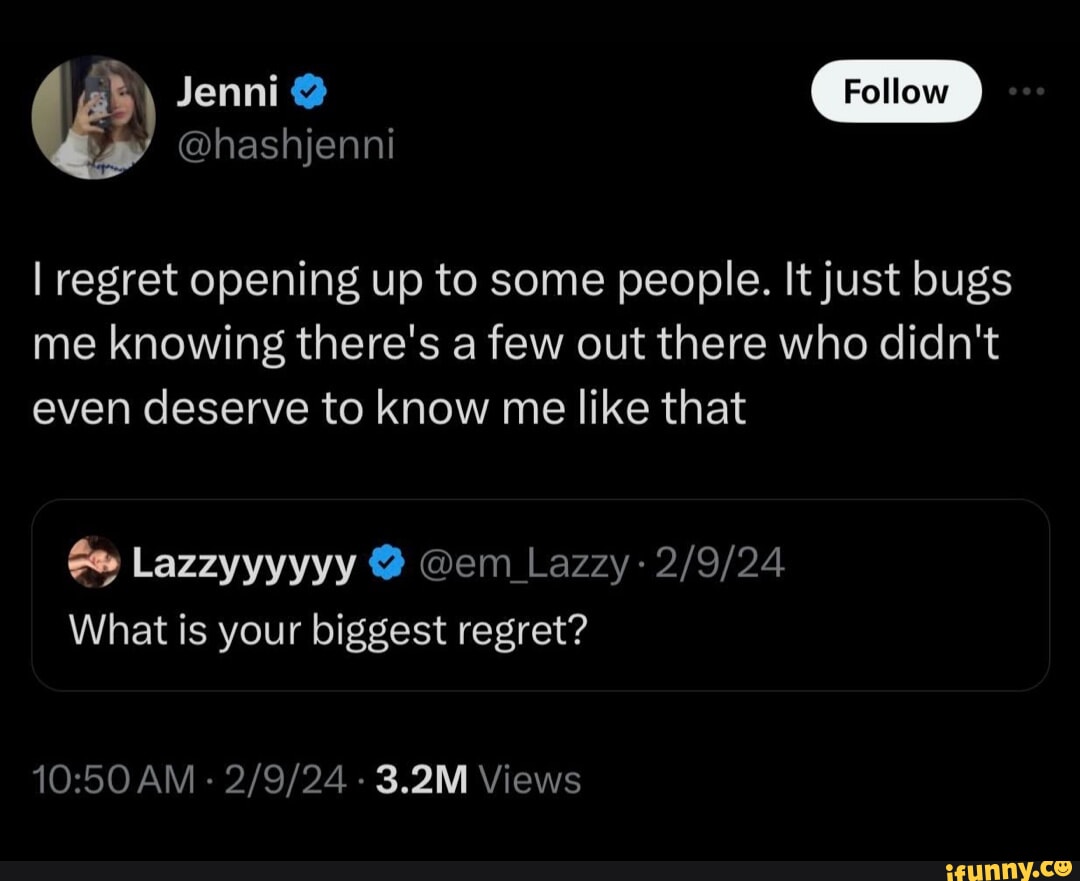 When you try acting nonchalant and mysterious but you're actually the