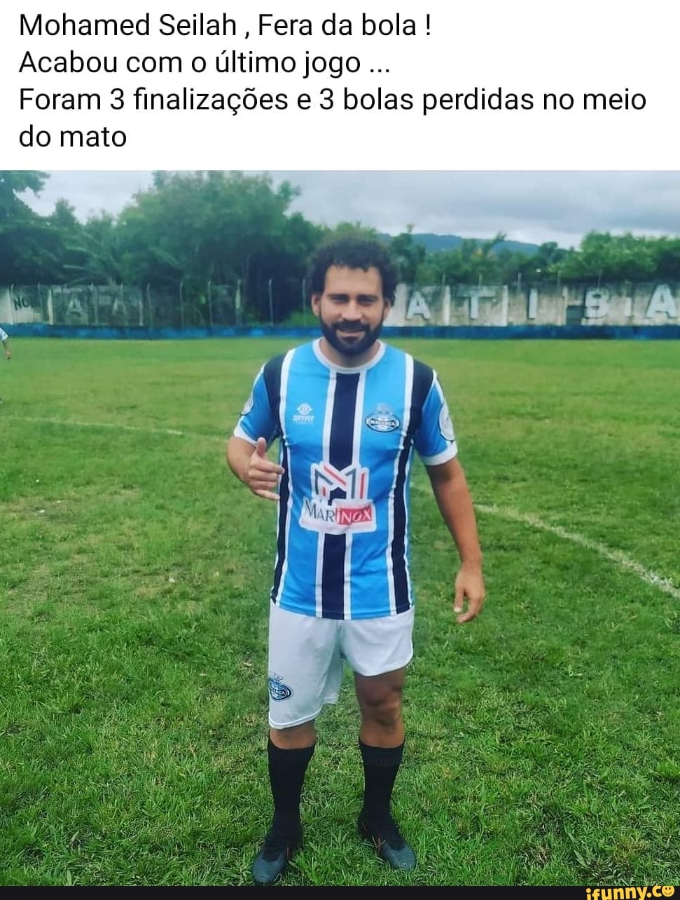 Mohamed Seilah, Fera da bola!
Acabou com o último jogo
Foram 3 finalizações e 3 bolas perdidas no meio do mato