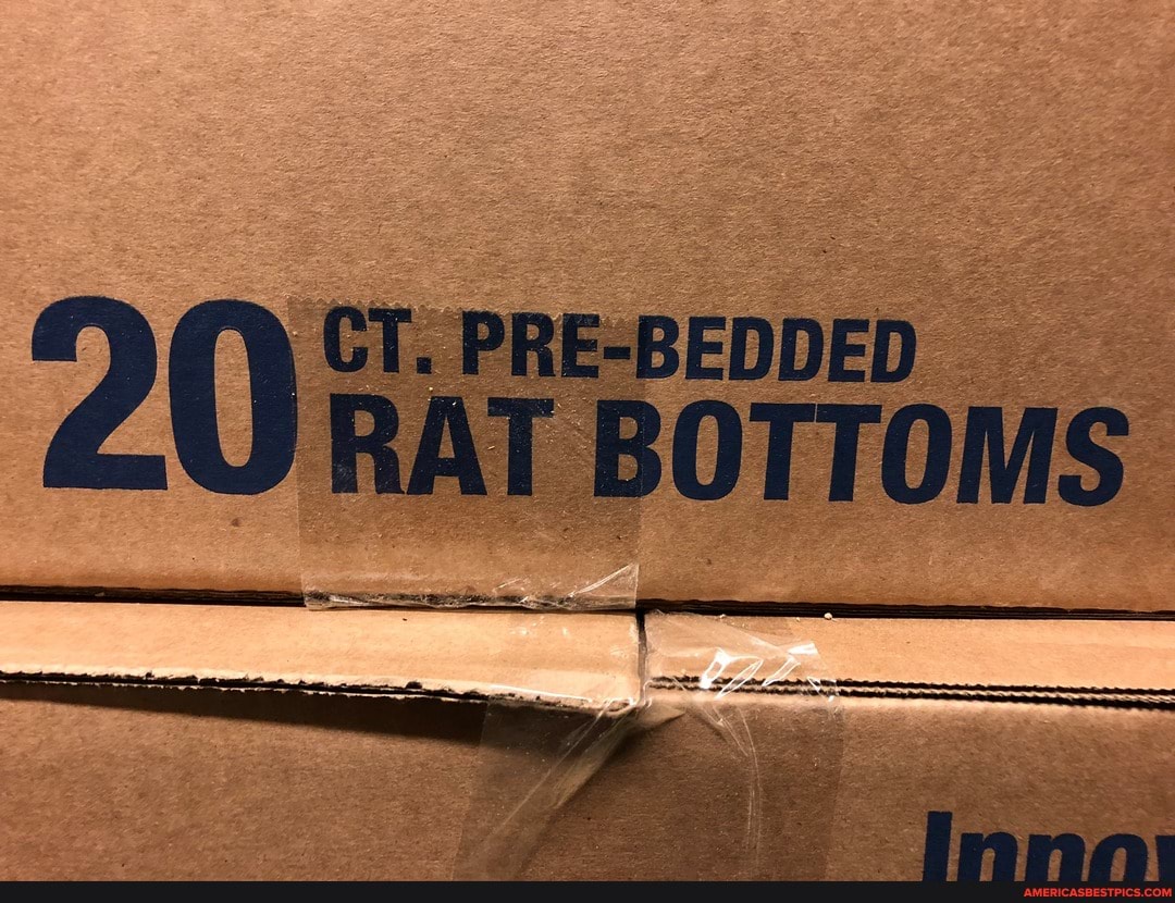 CT, PRE-BEDDED
20 RAT BOTTOMS
