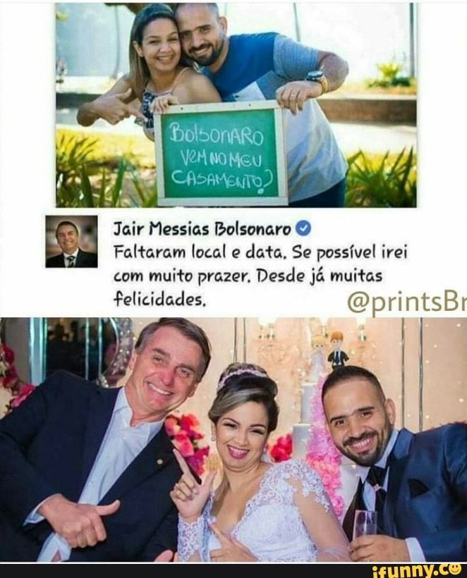 SEM) Jair Messias Bolsonaro O
gat
Scam Faltaram local e
data, Se possível irei