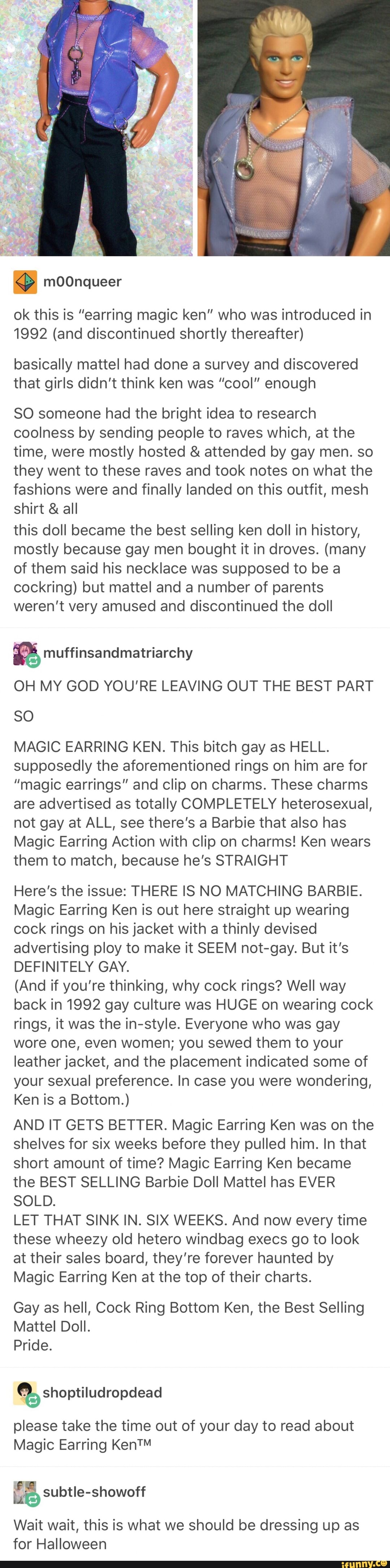 best selling ken doll