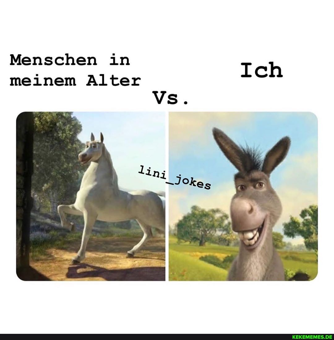 Menschen in meinem Alter Menschen in Ich