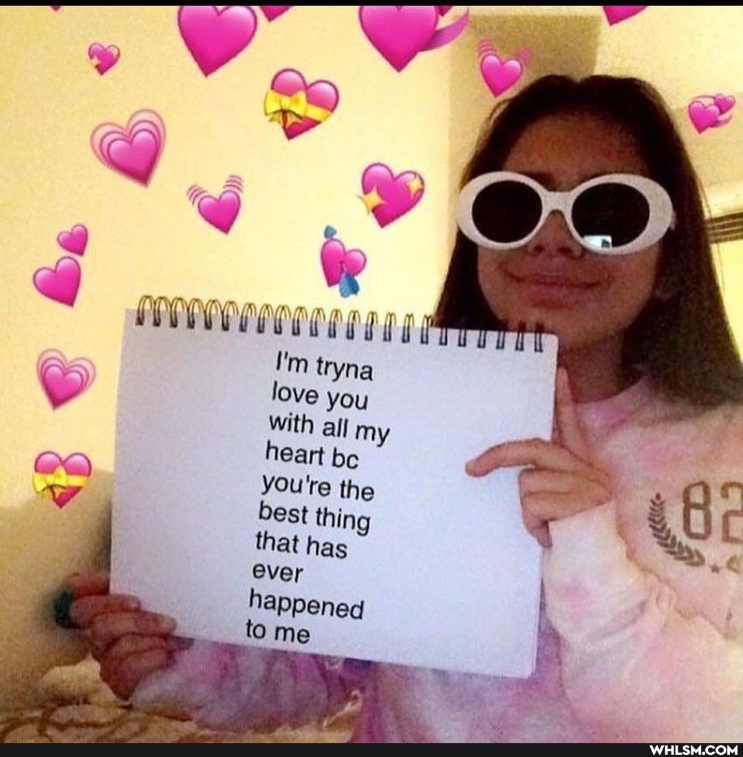 did
I'm tryna love you
With all my heart be you're the best thing that has ever happened to me