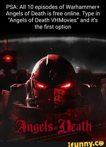 Warhammer Angels Of Death Episode 1 Free PSA: All 10 episodes of Warhammer+ Angels of Death is free online. Type