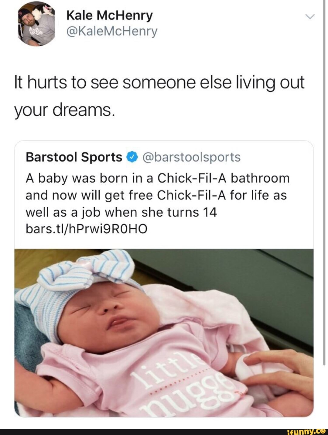 It Hurts To See Someone Else Living Out Your Dreams