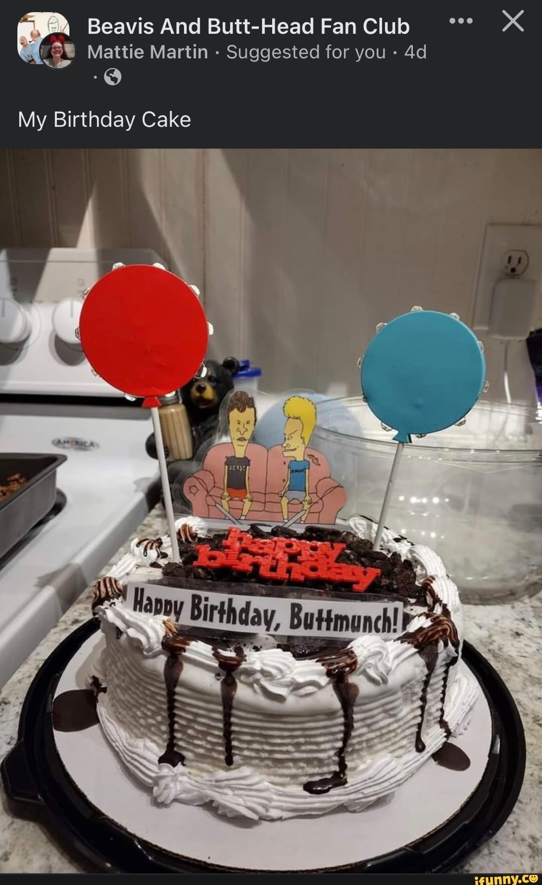 Beavis Cake Beavis And Butt-Head Fan Club Mattie Martin - Suggested for you My ...