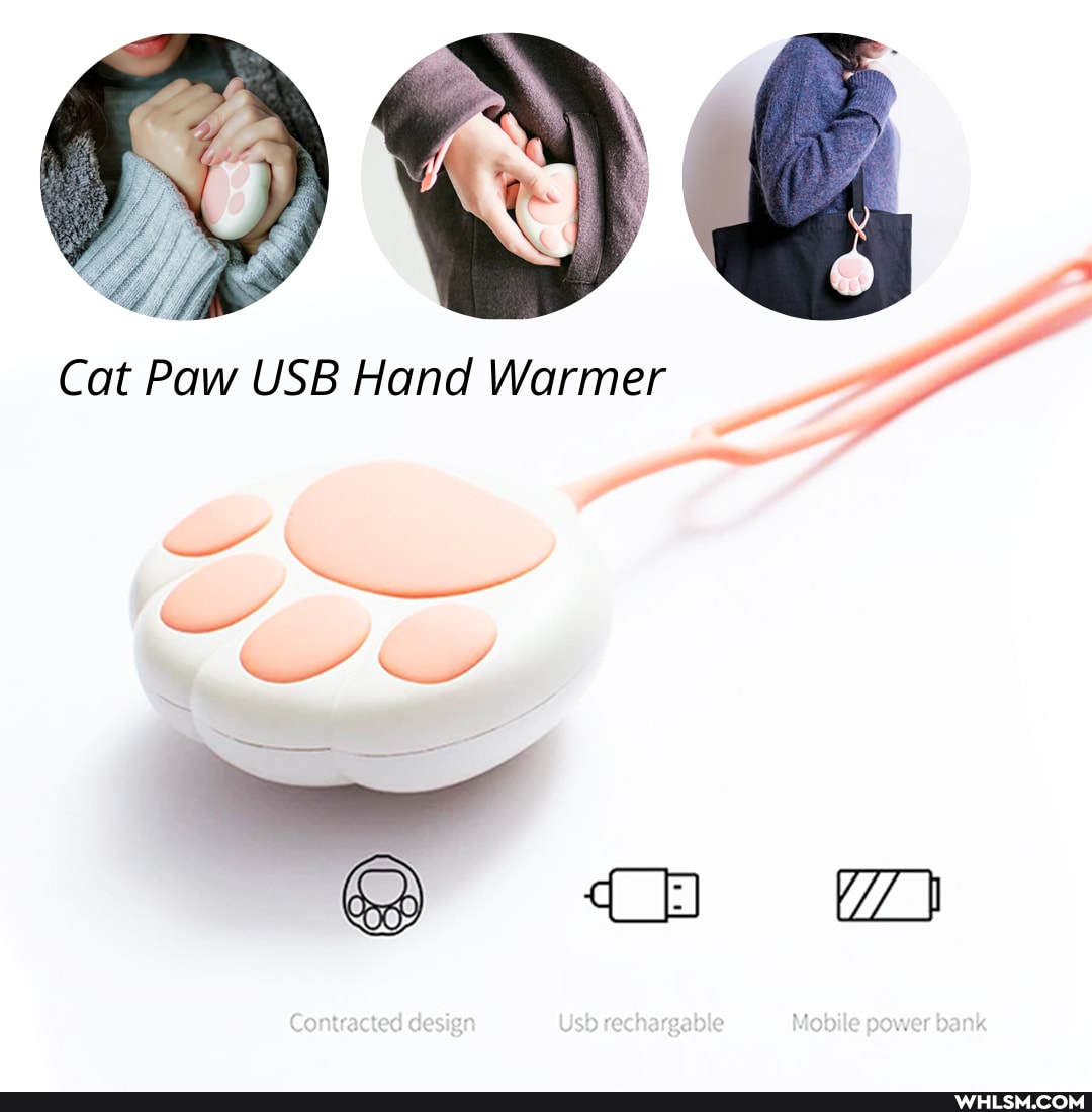 Cat
Cat Paw USB Hand Warmer
Contracted design Usb Mobile bank