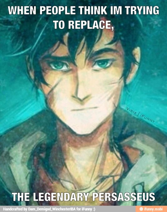 WHEN PEOPLE THINK IM TRYING
TO REPLACE,