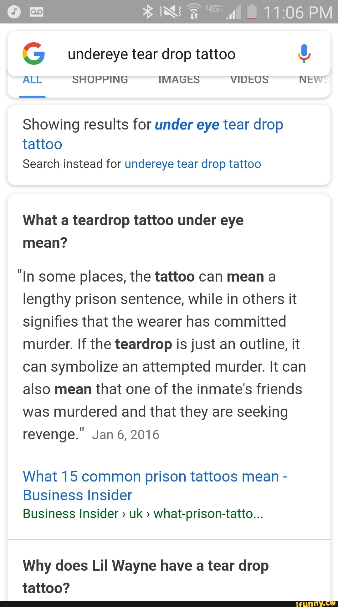 G Undereye Tear Drop Tattoo All Shopping Images Videos Nev Showing Results For Under Eye