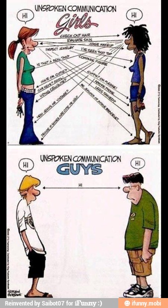 UNSPOKEN COMMUNICATION
GUYS