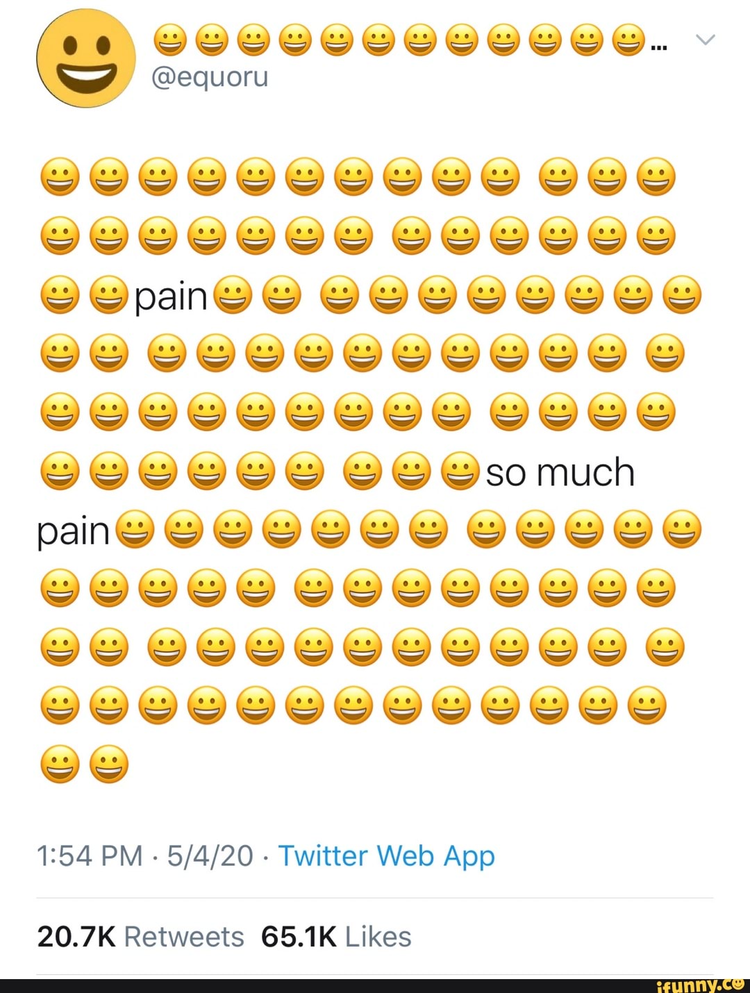1:54 PM
Twitter Web App
20.7K Retweets 65.1K Likes