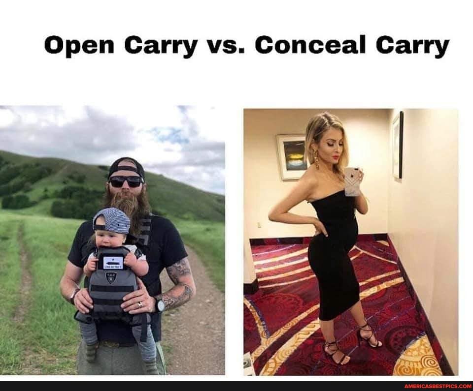 Open Carry vs. Conceal Carry