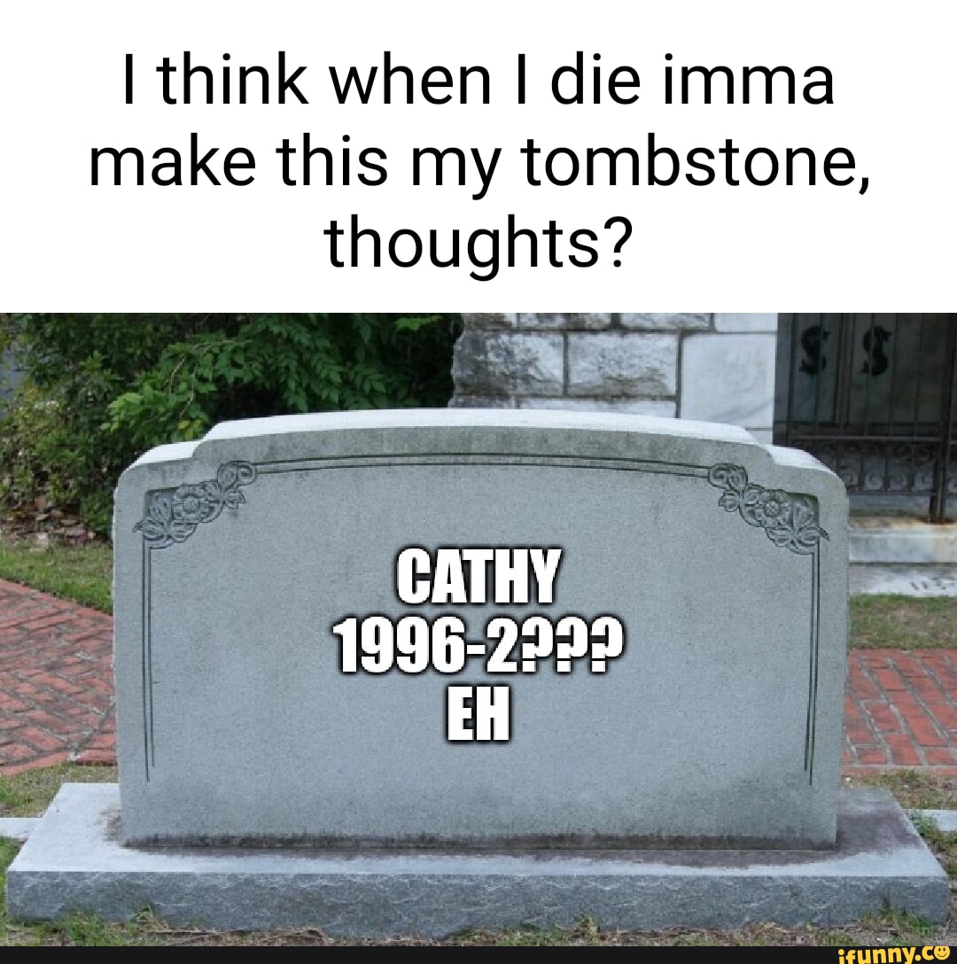 tombstone meme