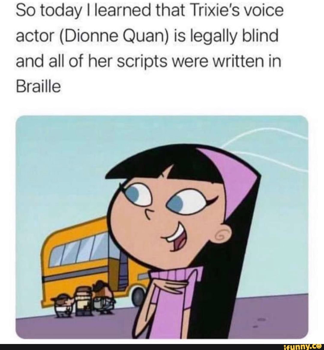 Fairly odd parents trixie voice actor