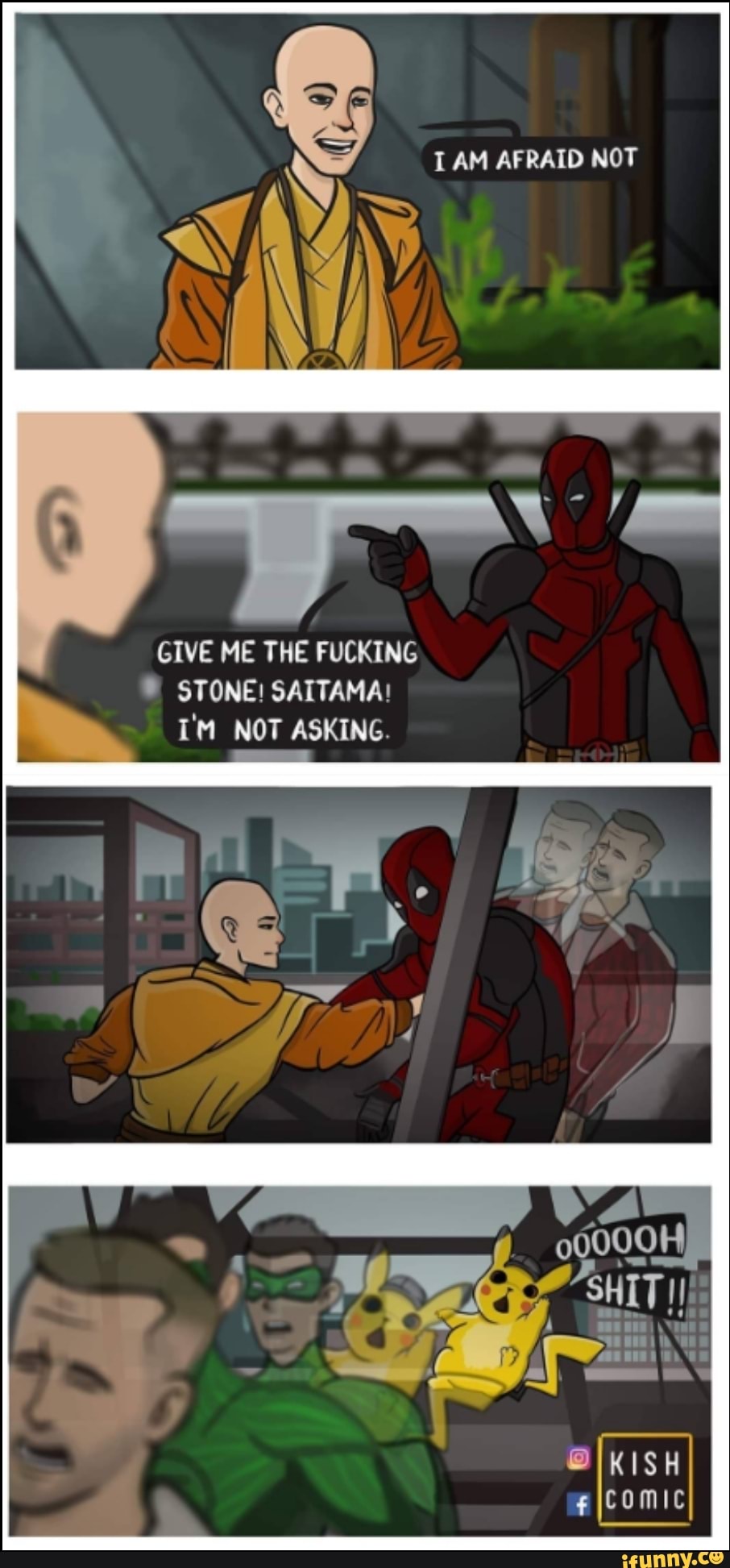 GIVE ME THE FUCKING
© STONE! SAITAMA!
I'M NOT ASKING.