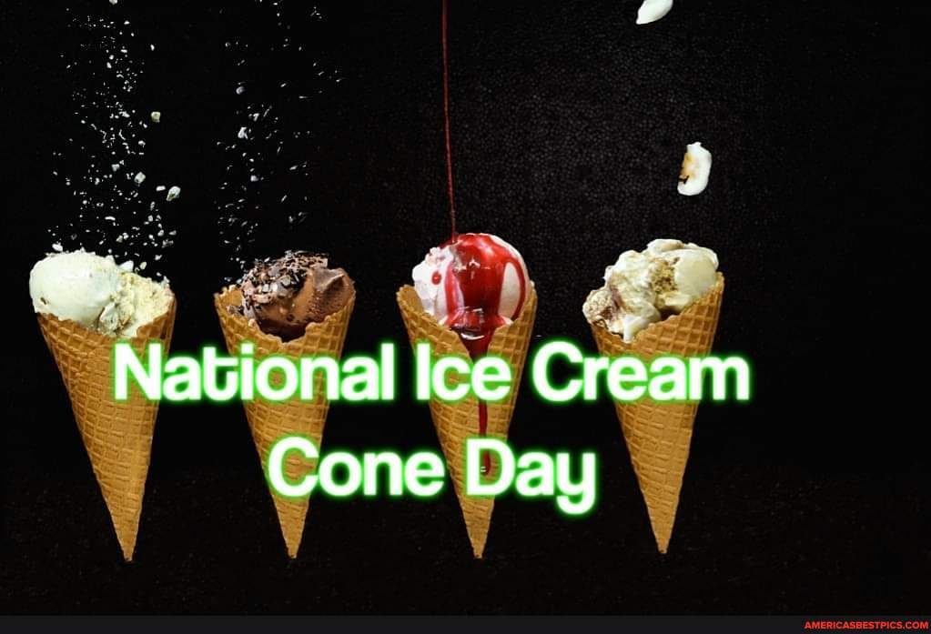 National Ice Cream Cone Day America’s best pics and videos