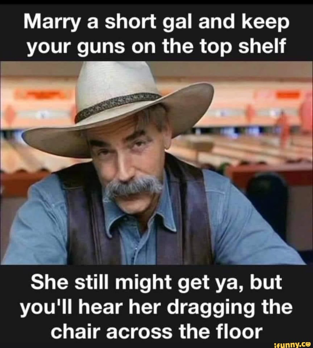 Marry a short gal and keep your guns on the top shelf
She still might get ya, but you'll hear her dragging the chair across the floor