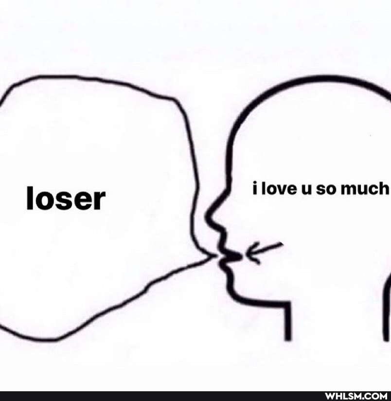 ilove uso much
loser