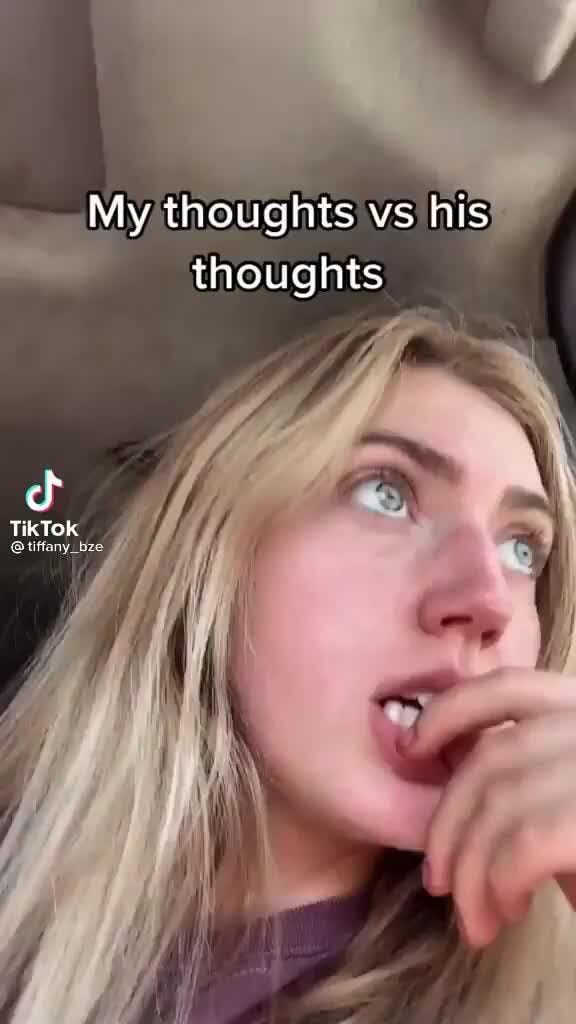 My thoughts vs his thoughts