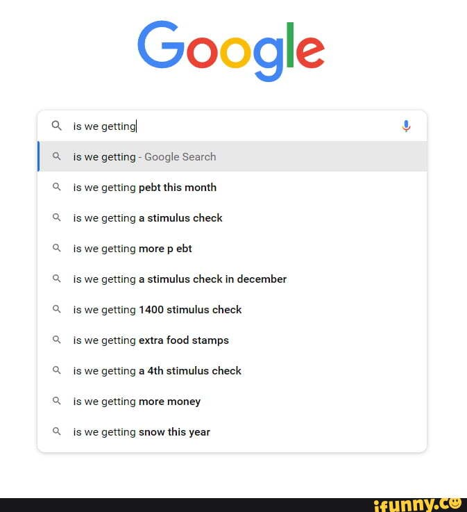 Google is we gettingI is we getting Google Search is we getting pebt