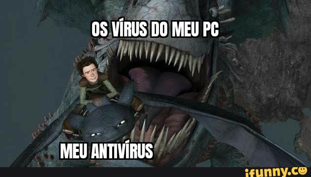 comotreinaroseudragão, vírus, morterubra, odinimpiedoso, antivirus