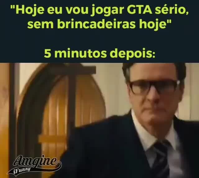 HOJE EU VOU JOGAR 