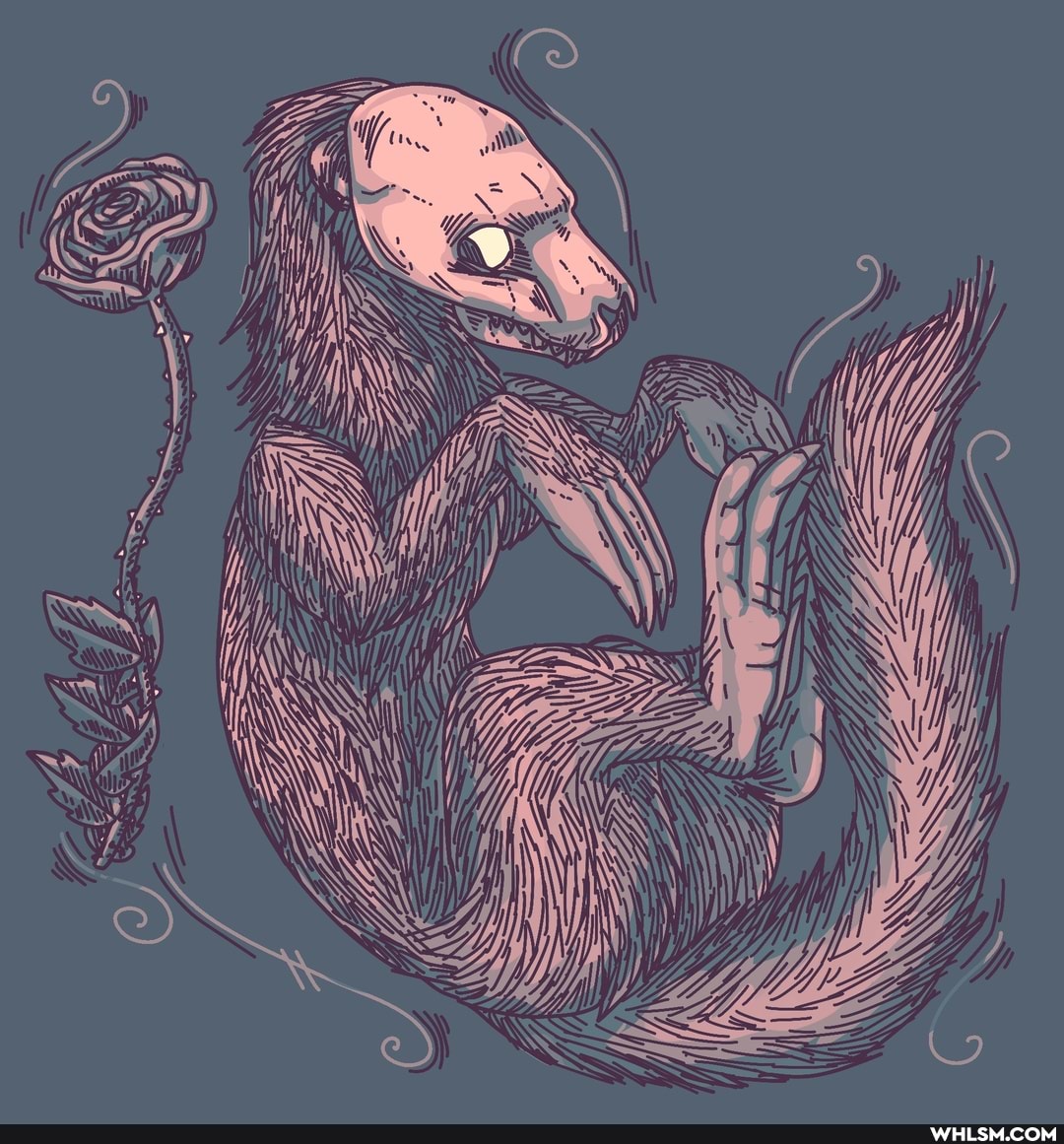 art, drawings, ferret, digital_art