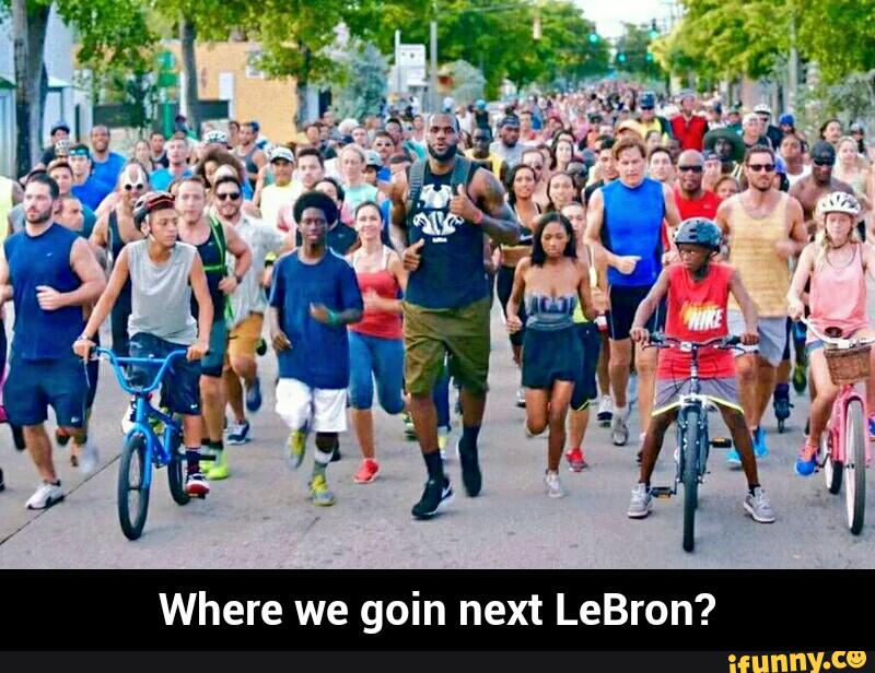 We go in