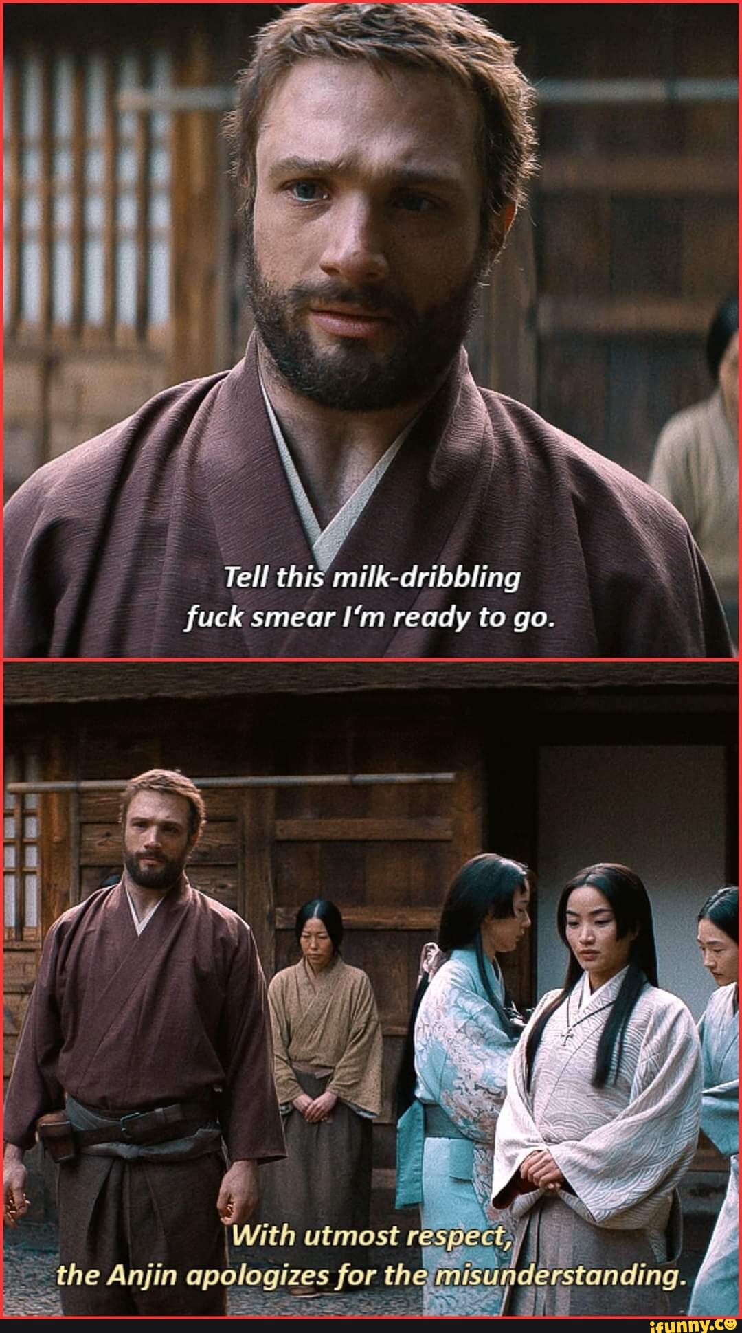 Nate wnen mis say 'It's a quarter till 9" bitch just say it's goddamn y