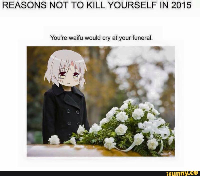 REASONS NOT TO KILL YOURSELF IN 2015 You're waifu would cry at your fu...