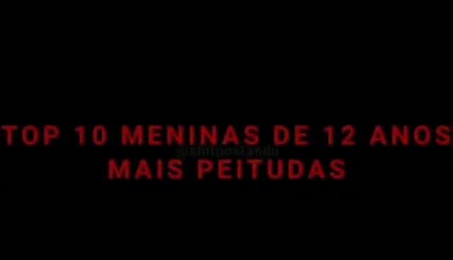 TOP 10 MENINAS DE 12 ANOS MAIS PEITUDAS - )