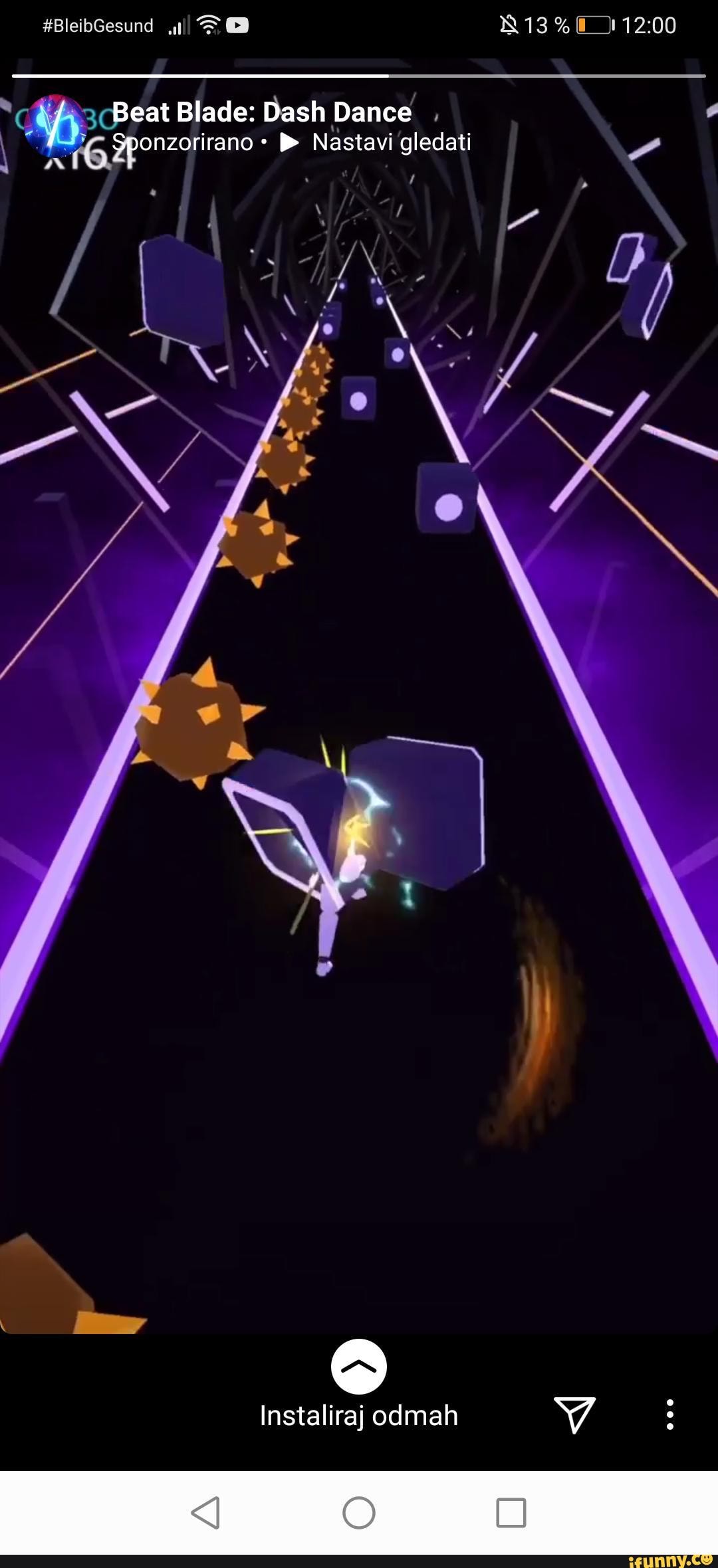 Blade Dash Dance Instaliraj odmah )