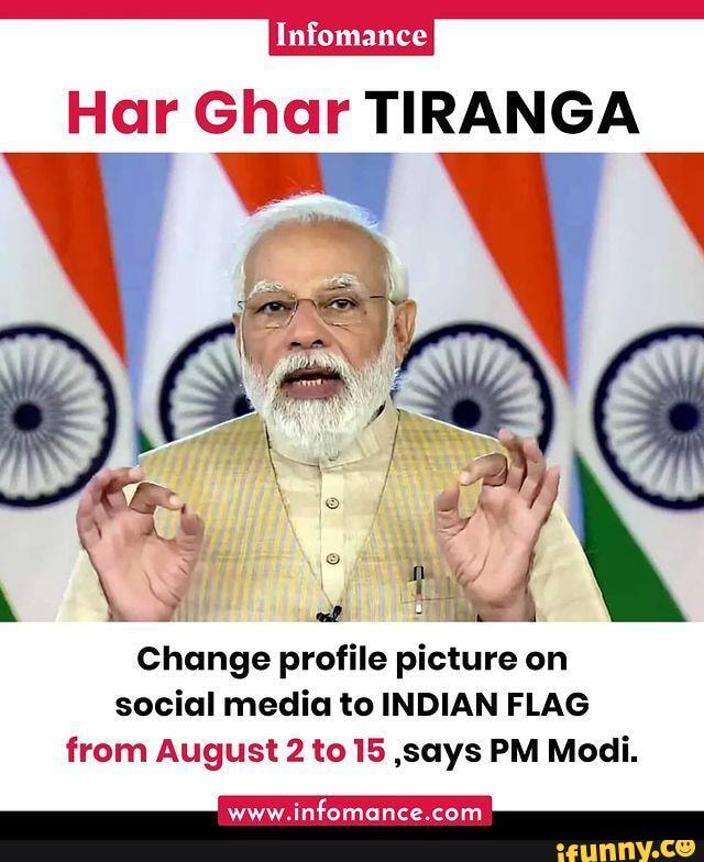 har-ghar-tiranga-change-profile-picture-on-social-media-to-indian-flag