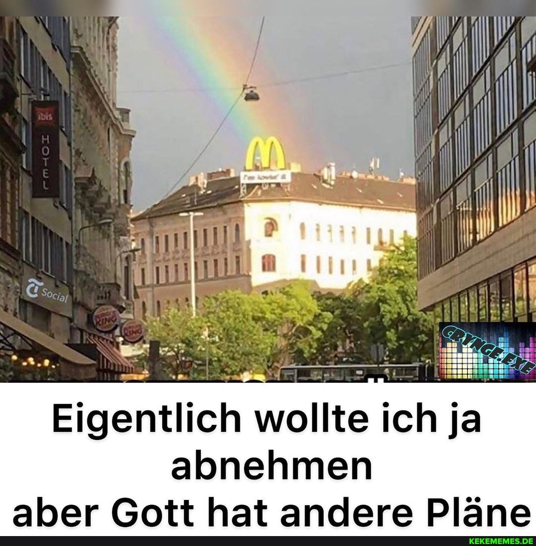 Eigentlich wollte ich ja abnehmen aber Gott hat andere Pläne