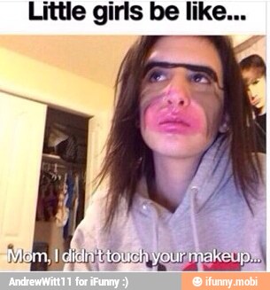 Little girls be like...