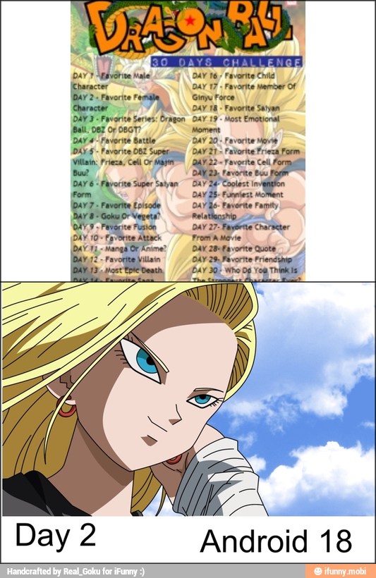 Day 2 Android 18
