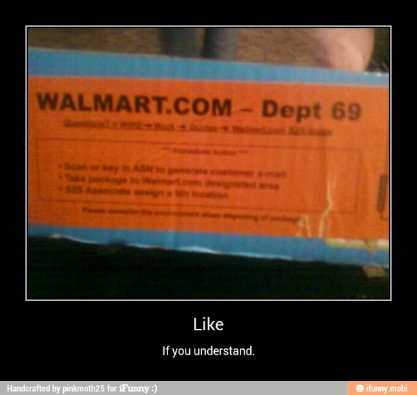 WALMART.COM De; - Like
If you understand.