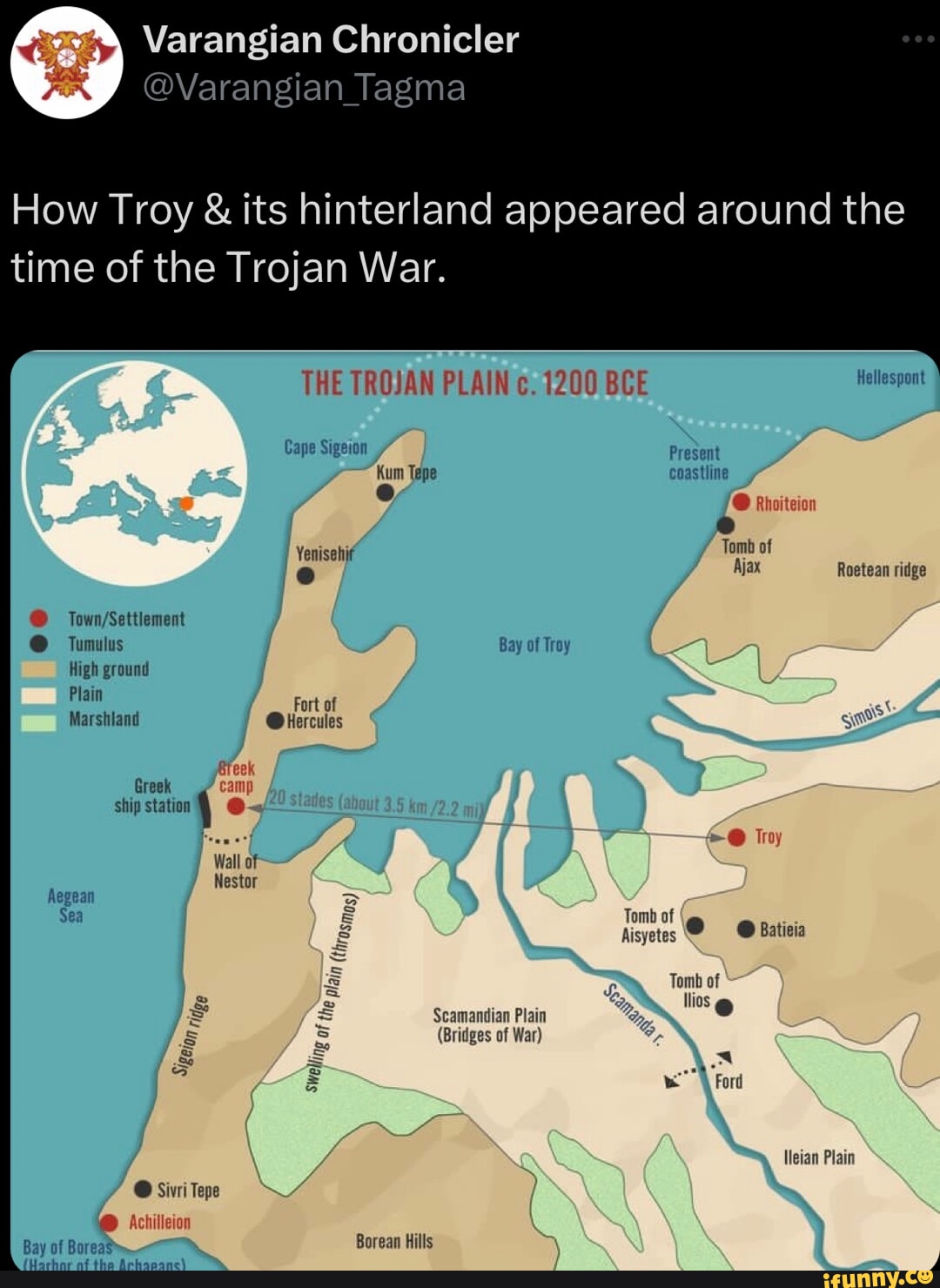 Troade Varangian Chronicler @Varangian Tagma How Troy & its hinterland ...