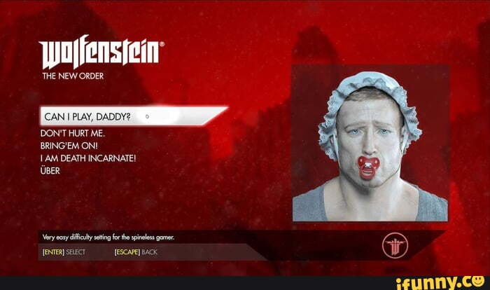 Wolfenstein Meme Wolfenstein_ii_the_new_colossus memes. Best Collection of funny ...