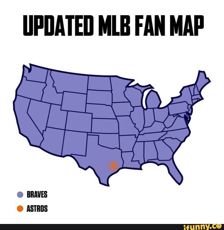 UPDATED MLB FAN MAP iFunny